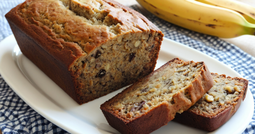 This ridiculously moist and flavorful banana bread is a guaranteed crowd-pleaser. Perfect for breakfast, brunch, dessert, or a midnight snack attack!